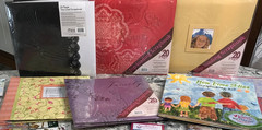 FIVE New Scrapbooks 20 Pages Each Top Loading & Scrapbooking Kit with 750 Pieces