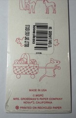 Vintage Mrs. Grossman’s Stickers Love Letters Valentines 3 Sheets Sealed 90s