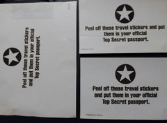 Vintage – Stickers – Variety – some missing as shown – comes as a set as shown