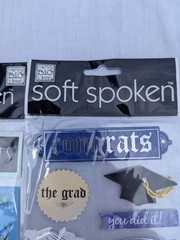 Lot Of Two (2) Graduation Themed Scrapbooking StickeYr New By Me & My Big Ideas