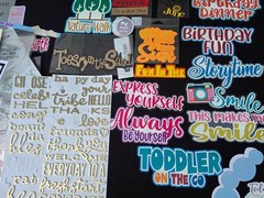 scrapbooking Titles lot 100+ pieces!!!! brand new ephemera!