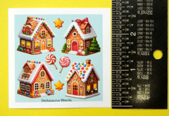 Gingerbread Houses Mini Sticker Sheet