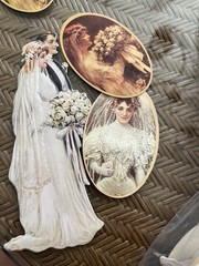 288 Piece Die Cut Victorian Wedding Old Print Factory Cards Crafts Junk Journal