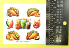 Tacos Mini Sticker Sheet