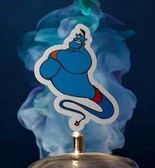 Sticker Pack | Aladdin | Jasmine | Genie | Clear