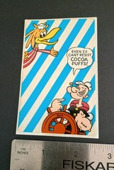 Vintage Stickers Light Switch Cover Plate Sticker Mod VTG 80s Cocoa Puffy Popeye