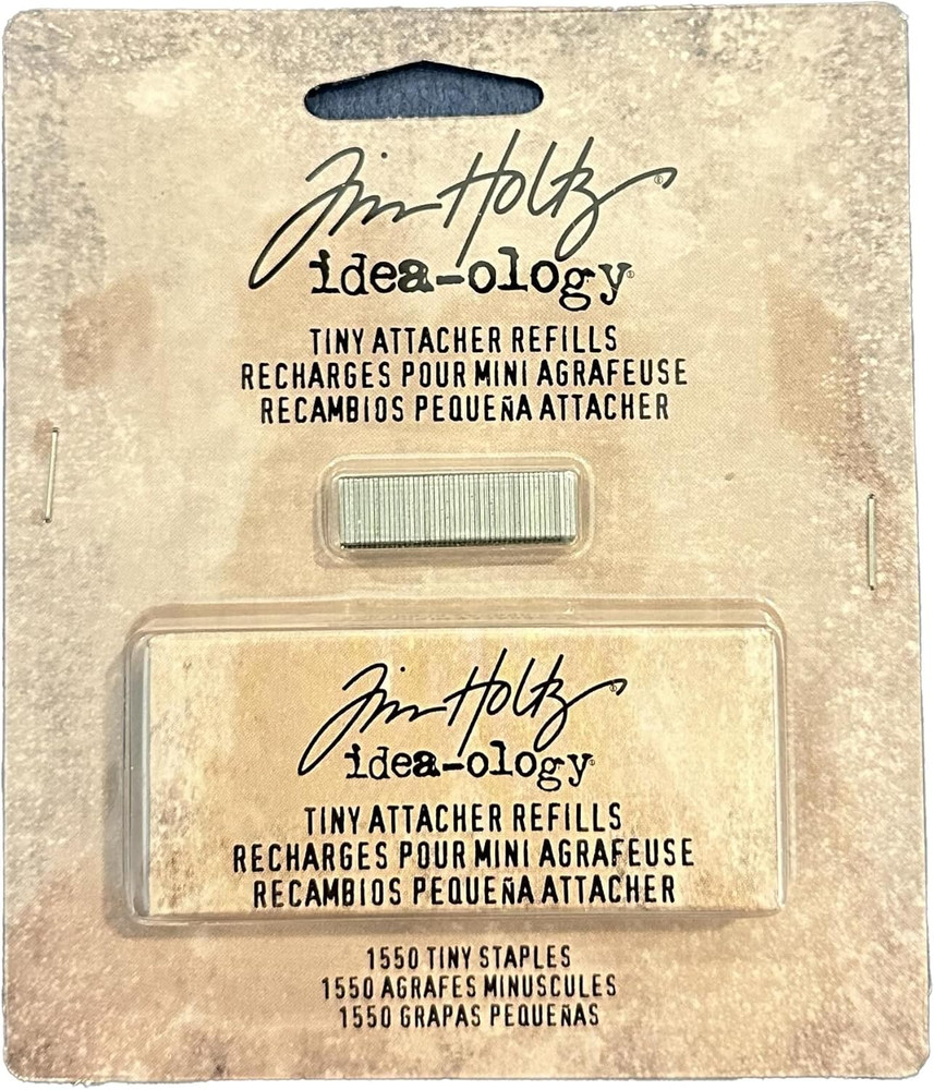 Idea-Ology Tiny Attacher Refill Staples .25″ 1,550/Pkg-