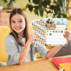 Star Sticker Chart for Kids Behavior -25 Toddler Sticker Reward Chart Incenti…