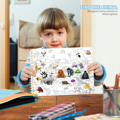 Animal Sticker Book for Kids – 20 Themes, over 400 Stickers