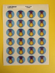 Vintage Trend Enterprises Stinky Stickers Sheet 80’s