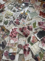 1,070 Pks Recollections Scrapbook Flowers Leaves Butterflies Lot New