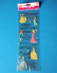 Disney Princess Fairies Stickers Scrapbooking EK Success & Sandy Lion NIP Sealed