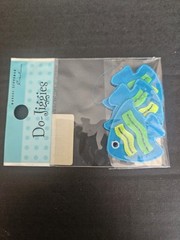 Do-Jiggies Embellishment Stickers Fish 3 pcs 2inch Marcel Schurman Creations