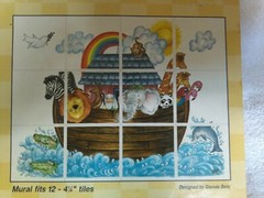 New Tilescapes Noah’s Ark, Multipurpose Rub-On Transfers