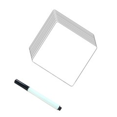 12PCS Dry Erase Stickers for Tables Dry Erase Magnetic Stickers
