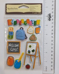 Kindergarten Elementary School Scrapbooking Stickers By Recollections RARE
