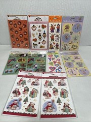 Vintage Stickety-Doo-Da Sticker Lot 10 Packs NEW