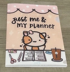 NEW PaperKumaCo “Just Me & My Planner” Sticker Album Folder Paper Kuma Co