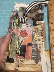 Unique Handmade Ephemera, Scrapbook,Junk Journal,tag,embellishment Mixed Media