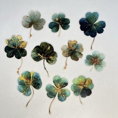 Clover Stickers March Junk Journal Collage Scrapbooking
