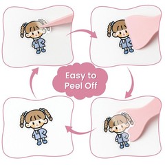 Reusable Sticker Book Collecting,A5 Binder Album Storage Organizer with Blank…