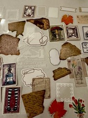 150+Pc Vintage Ephemera Stickers Lot Junk Journal Scrapbook Labels Tickets Mixed