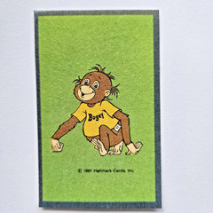 Vtg Hallmark Shirt Tales 1981 Kelloggs Prize Card Sticker Patch Pammy Bogey Lot