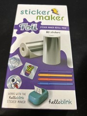Hello Blink 80 Count Art and Design Maker Foil Sticker Maker Refill Pack 7A
