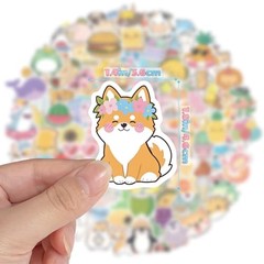 300 Pcs Vinyl Stickers Pack Waterproof Cute Decals for Water Bottle Laptop Kids
