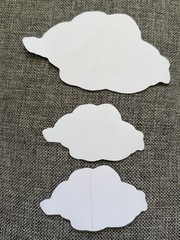 Rocket Ahuna Holographic Hibiscus Flower Stickers/Decals Set, Multicolor Flowers