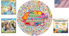 Lightweight, Non-Toxic 3D Animal Stickers – 3200+ Pieces for Fun Learning