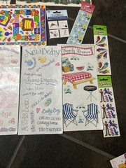 VTG Sticker Lot Sandylion Mix Sealed (18) Rest Loose Etc 90s-mod See Photos