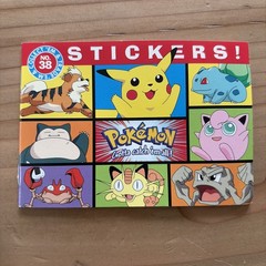 Vintage Pokemon Stickers Lot Of 6 Packs American Greetings