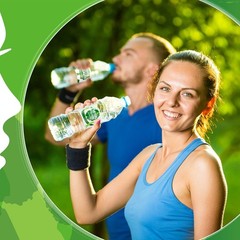 100 Pcs Mental Health Green Ribbon Water Bottle Labels – Waterproof Stickers for
