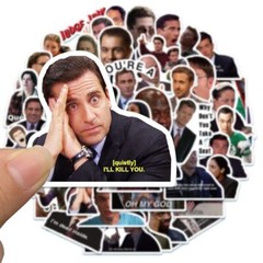 TV Shows Sitcom Sticker Vinyl Decal Meme Office Quotes Big Bang Parks Lot 50pcs