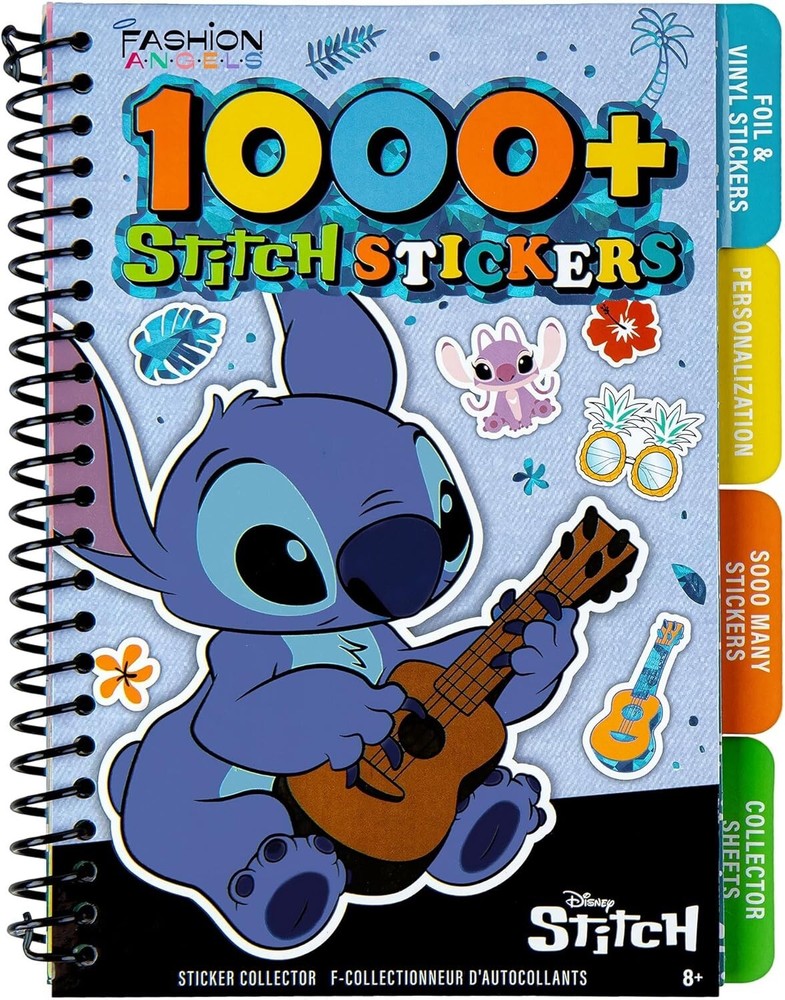 Disney Stitch Sticker Book Includes 1000+ Stickers & Collector Pages Disney L…