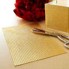 Bling Sticker Sheet by Recollections™ 10” x 10” Gold