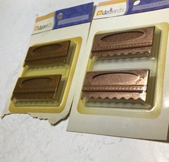 Daisy Ds Index Tabs Black Copper 2 1/4 Inch By 1 Inch Set Of 4 Packs Unopened