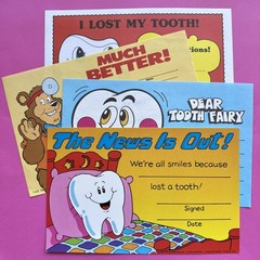Trend Vintage 80s 90s Award Certificates Much Better Lost A Tooth Dear Fairy Lot