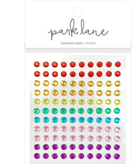 Gems Bling Rainbow Blue Green Purple Pink Yellow Orange Red park lane Stickers