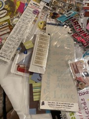 Scrapbooking Mixed Lot of Stickers Die Cuts Chipboard No Bunny Jolee’s Colorbok