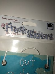 EK SUCCESS Rebecca Sower Fresh Stickers Handmade Fisherman Dreams Out to Sea