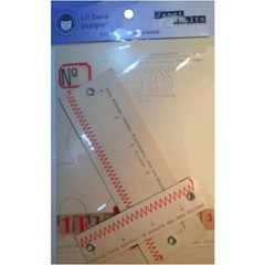 LI’L DAVIS DESIGNS EMBELLISHED BACKGROUNDS JENNI BOWLIN Measuring Tape – School