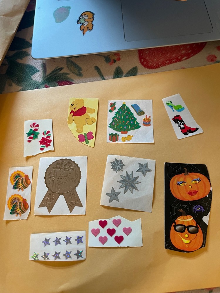 Vintage Sandylion 10 Stickers