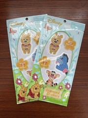 Lot Of 2 Disney Winnie the Pooh Diamond Stickers Pooh Eeyore & Tigger Too SEALED