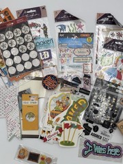 Stickers Embellishments Assortment Scrapbooking Mixed Arts & Crafts New And Used