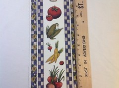 Garden Vegetables Sunflowers SCRAPBOOKING Stickers & Borders By Joy Marie A134