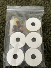 Lot Of 3 Stampin Up In Colors Accessory Pack Twine and Buttons