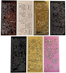 – Dazzles Stickers Collection | Unique Stickers for Scrapbooking, Cardmaking, Gi