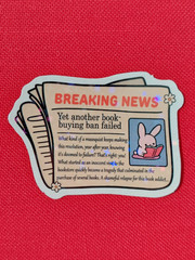 4 Holographic Stickers Reading Books Book Lover Bibliophile Cat Ghosts Dragon
